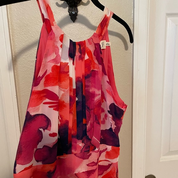 Eliza J Floral Halter Maxi Dress - Picture 3 of 8